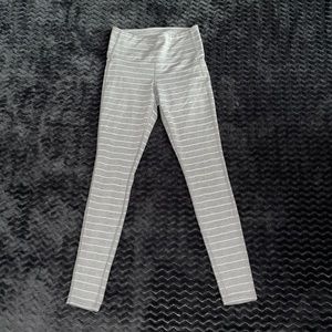 Athleta Girls Striped Leggings